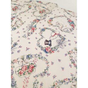 Vintage Wedding Gift Wrap 3 Sheets 39x27” Wrapping Paper Bridal Shower Doves